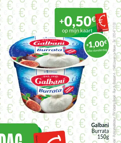 Promotie: Burrata
