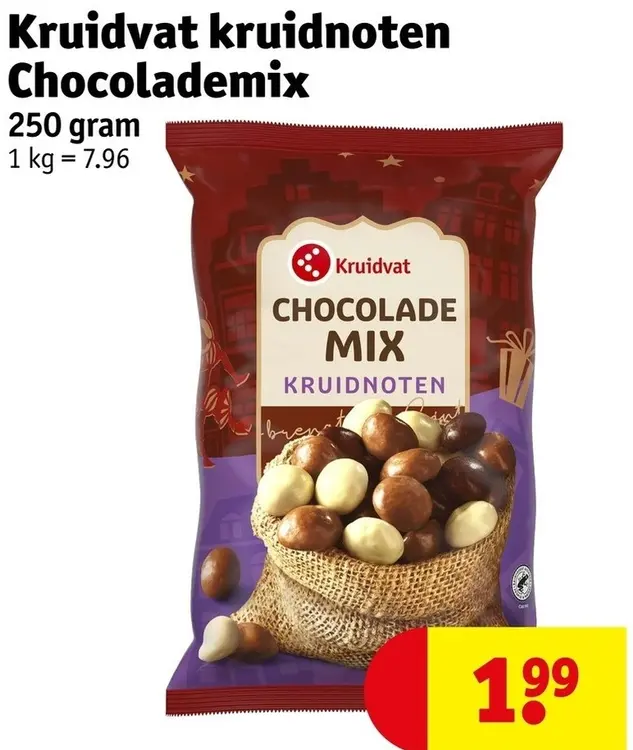 Promotie: Kruidnoten Chocolademix