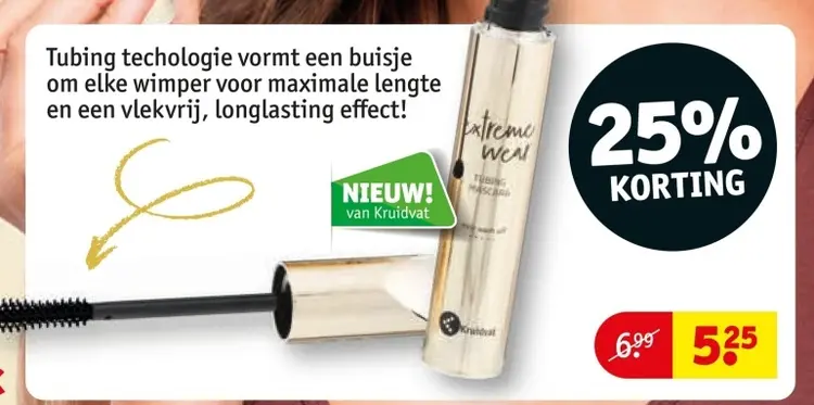 Aanbieding: Extreme Wear Tubing Mascara