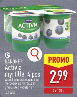 Offre: Activia myrtille