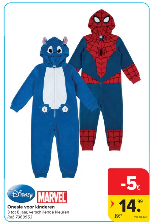 Promotie: Onesie voor kinderen