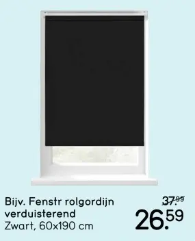 Aanbieding: Fenstr rolgordijn verduisterend