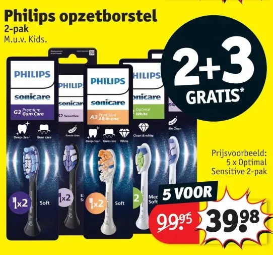 Promotie: Philips opzetborstel