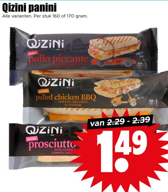 Aanbieding: panini