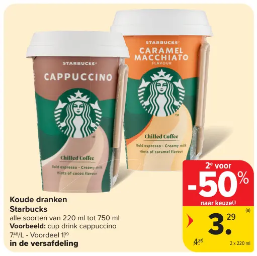 Promotie: Koude dranken