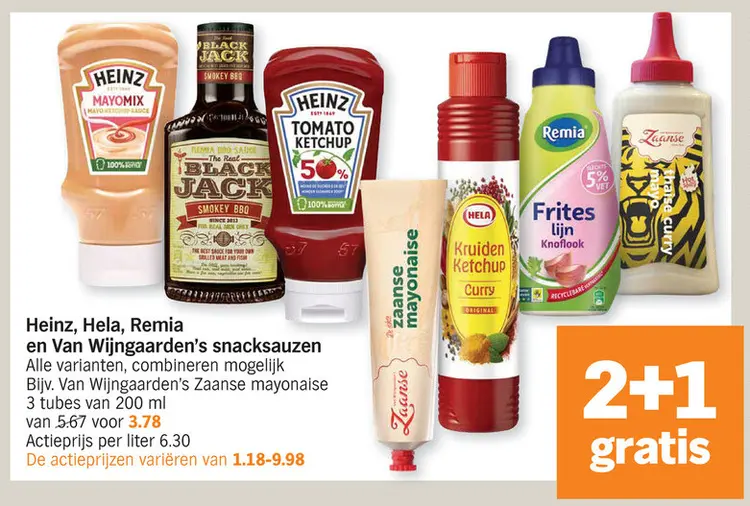 Promotie: Snacksauzen