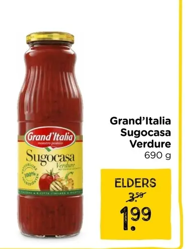 Aanbieding: Sugocasa Verdure