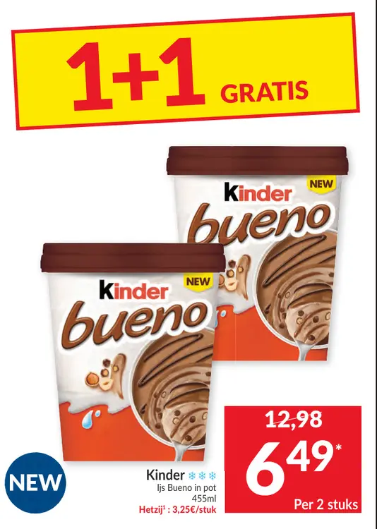 Promotie: Ijs Bueno in pot