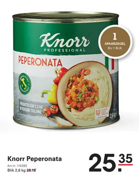 Aanbieding: Knorr Peperonata