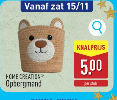 Aanbieding: Opbergmand