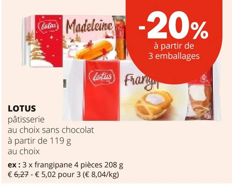 Offre: pâtisserie