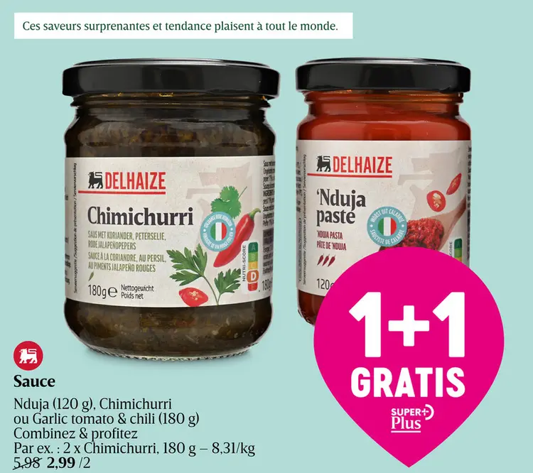 Offre: Sauce | Nduja