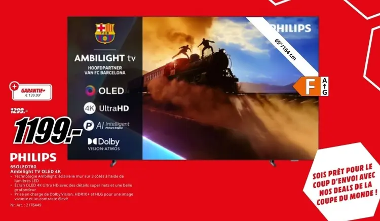 Offre: Ambilight TV OLED 4K