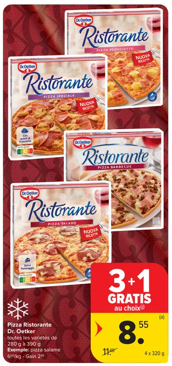 Offre: Ristorante Pizza Speciale