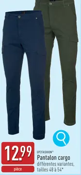 Offre: Pantalon cargo