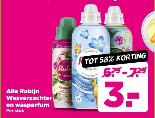 Aanbieding: Wasverzachter en wasparfum