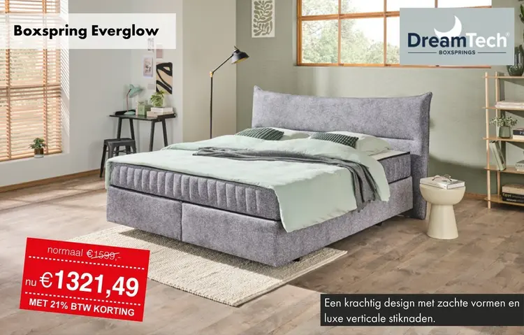 Aanbieding: Everglow boxspring