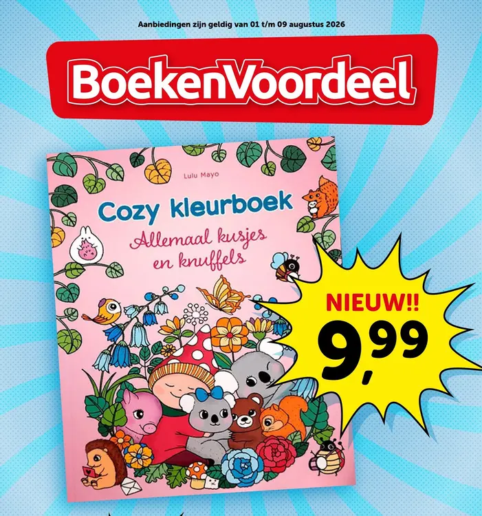 Aanbieding: Cozy kleurboek