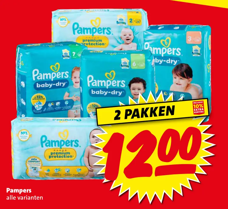 Aanbieding: Pampers