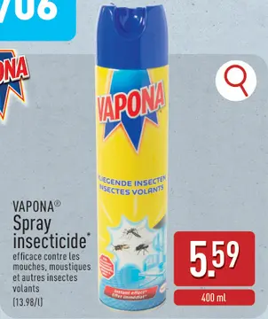 Offre: VAPONA Spray insecticide
