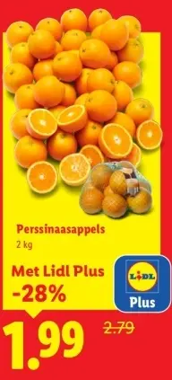 Aanbieding: Perssinaasappels