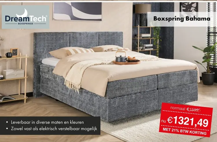 Aanbieding: Bahama boxspring