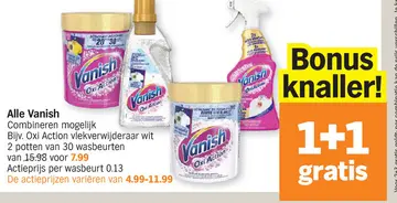 Aanbieding: Alle Vanish