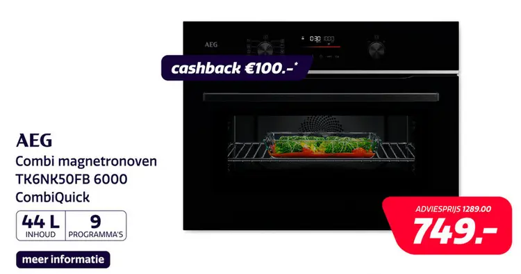 Aanbieding: AEG TK6NK50FB 6000 CombiQuick