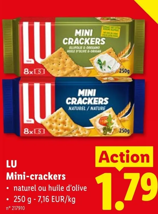 Offre: Mini-crackers