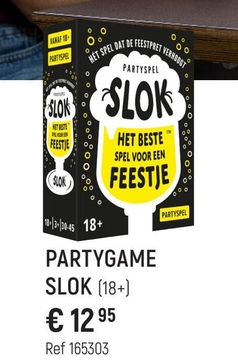 Aanbieding: PARTYGAME SLOK