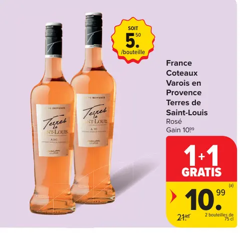Offre: Coteaux Varois en Provence Terres de Saint-Lo