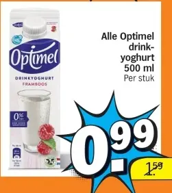 Aanbieding: Optimel drink-yoghurt