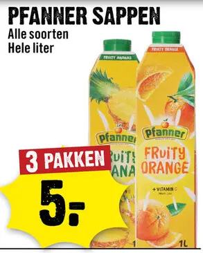 Aanbieding: Pfanner sappen