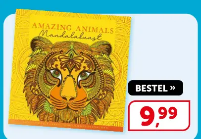 Promotie: Amazing Animals Mandalabunst