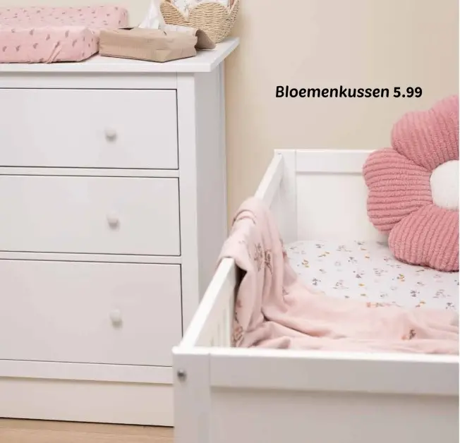 Promotie: Sierkussen bloem