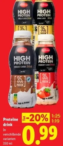 Aanbieding: Proteïne drink