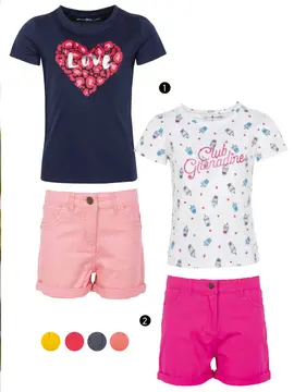 Offre: T-shirt of korte broek