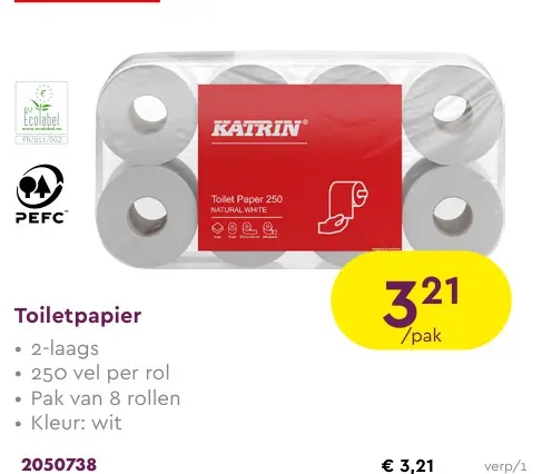 Aanbieding: Toiletpapier