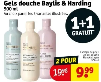 Offre: Gels douche