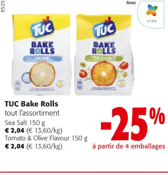 Offre: TUC Bake Rolls