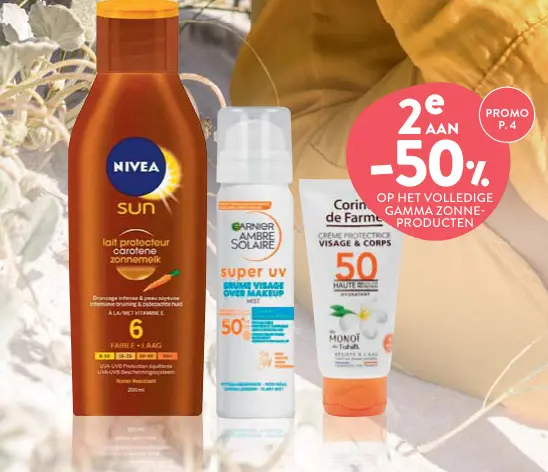 Promotie: Zonneproducten