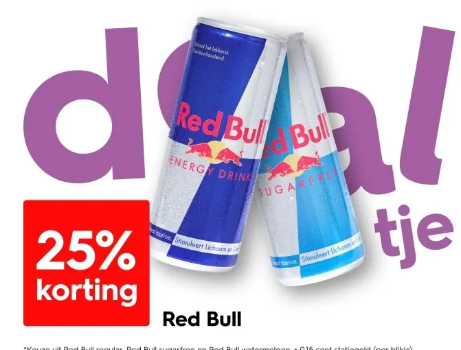 Aanbieding: Red Bull
