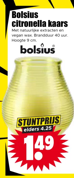 Aanbieding: Citronella kaars