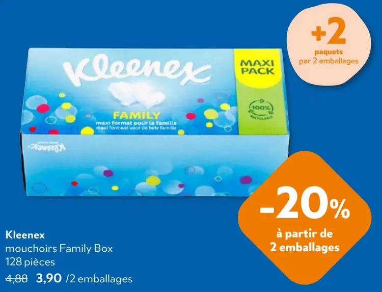 Offre: Mouchoirs Family Box
