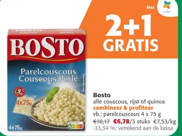 Aanbieding: Bosto