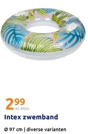 Promotie: zwemband