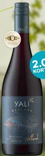 Aanbieding: Yali Reserva Wetland Pinot Noir