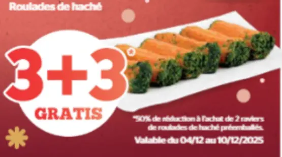 Offre: Roulades de haché