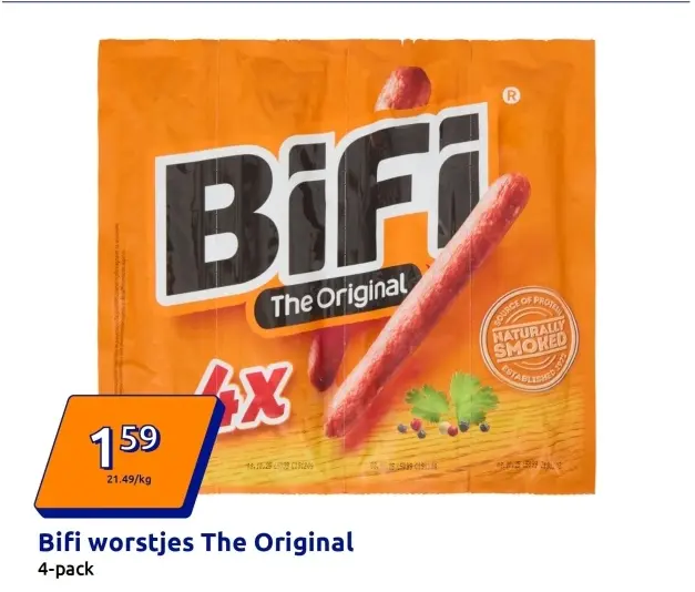 Aanbieding: Bifi worstjes The Original