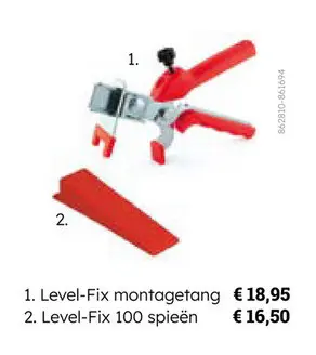 Aanbieding: Level-Fix montagetang
